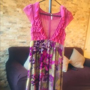Free people floral drees size S